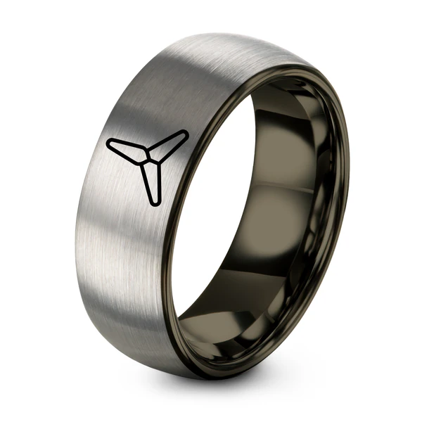 Gunmetal Grey Tungsten