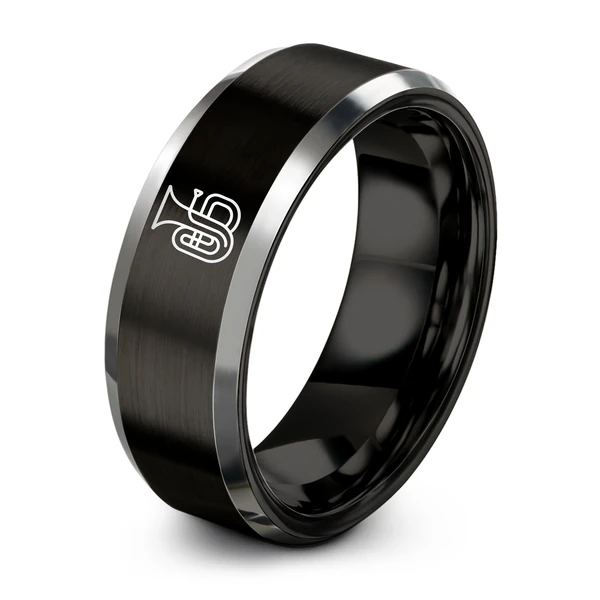 Black Grey Tungsten