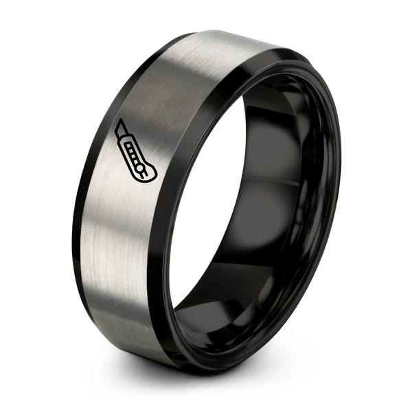 Black Grey Tungsten