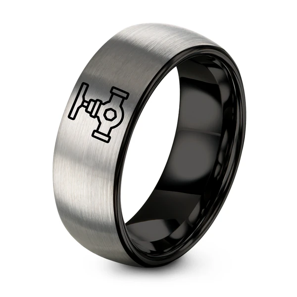 Black Grey Tungsten