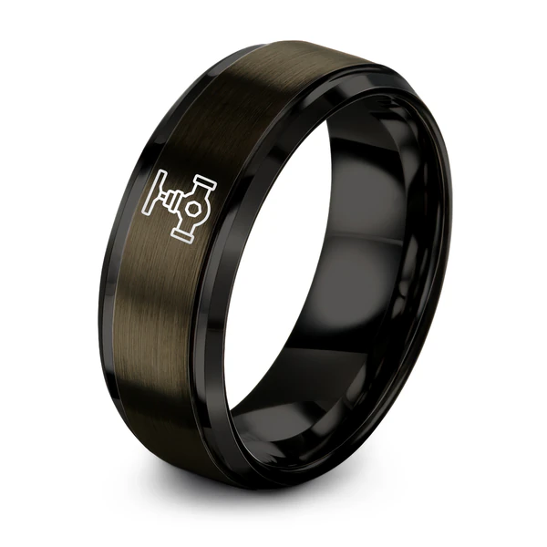 Gunmetal Black Tungsten
