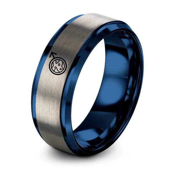 Blue Grey Tungsten