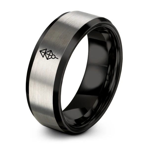 Black Grey Tungsten