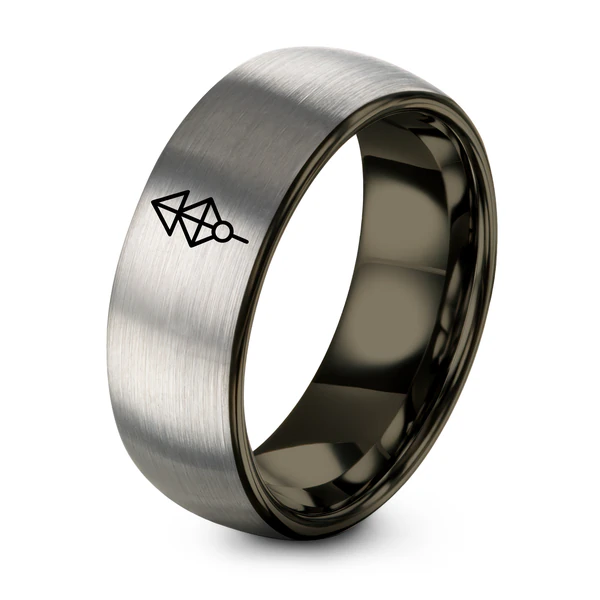 Gunmetal Grey Tungsten