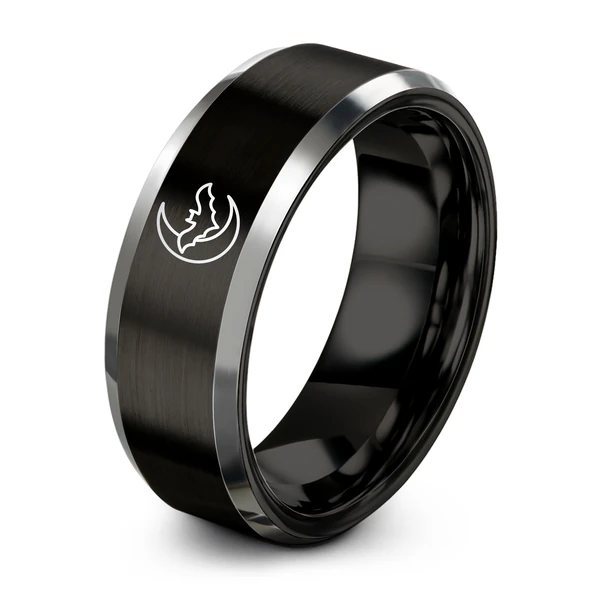 Black Grey Tungsten