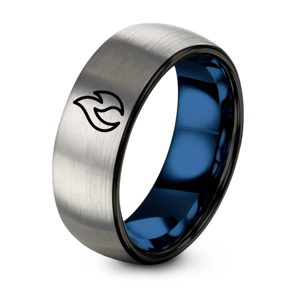 Black Blue Grey Tungsten