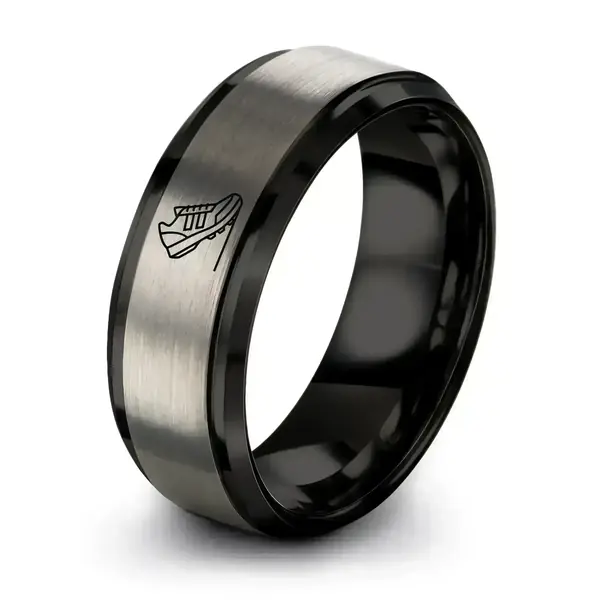 Black Grey Tungsten