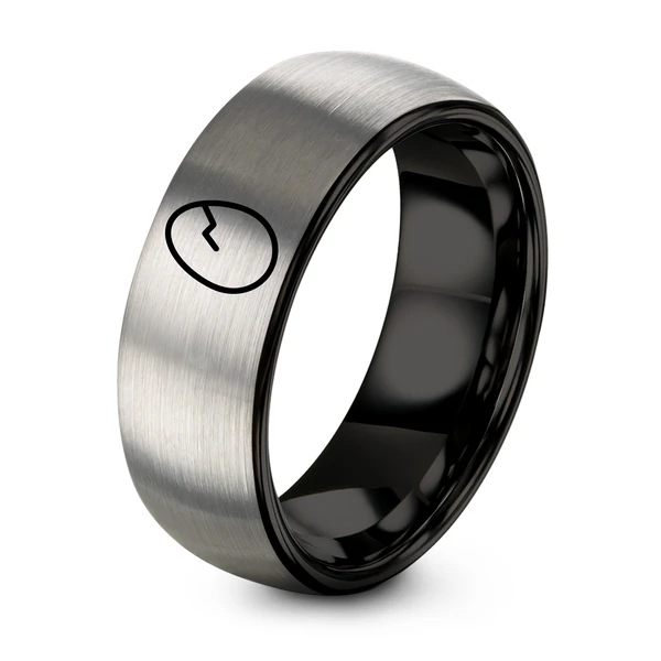 Black Grey Tungsten