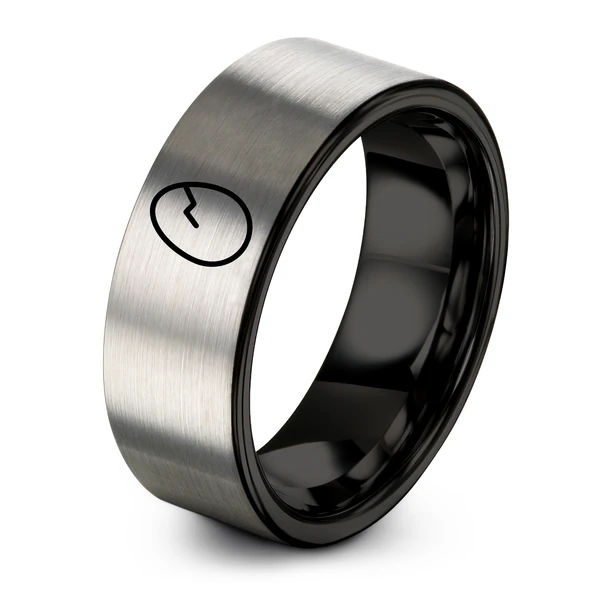 Black Grey Tungsten