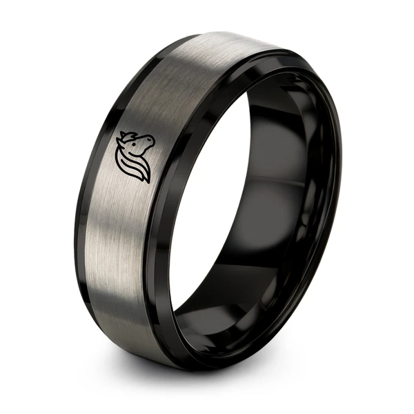 Black Grey Tungsten
