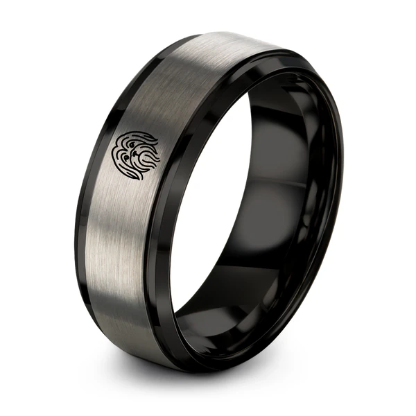Black Grey Tungsten
