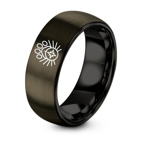 Gunmetal Black Tungsten